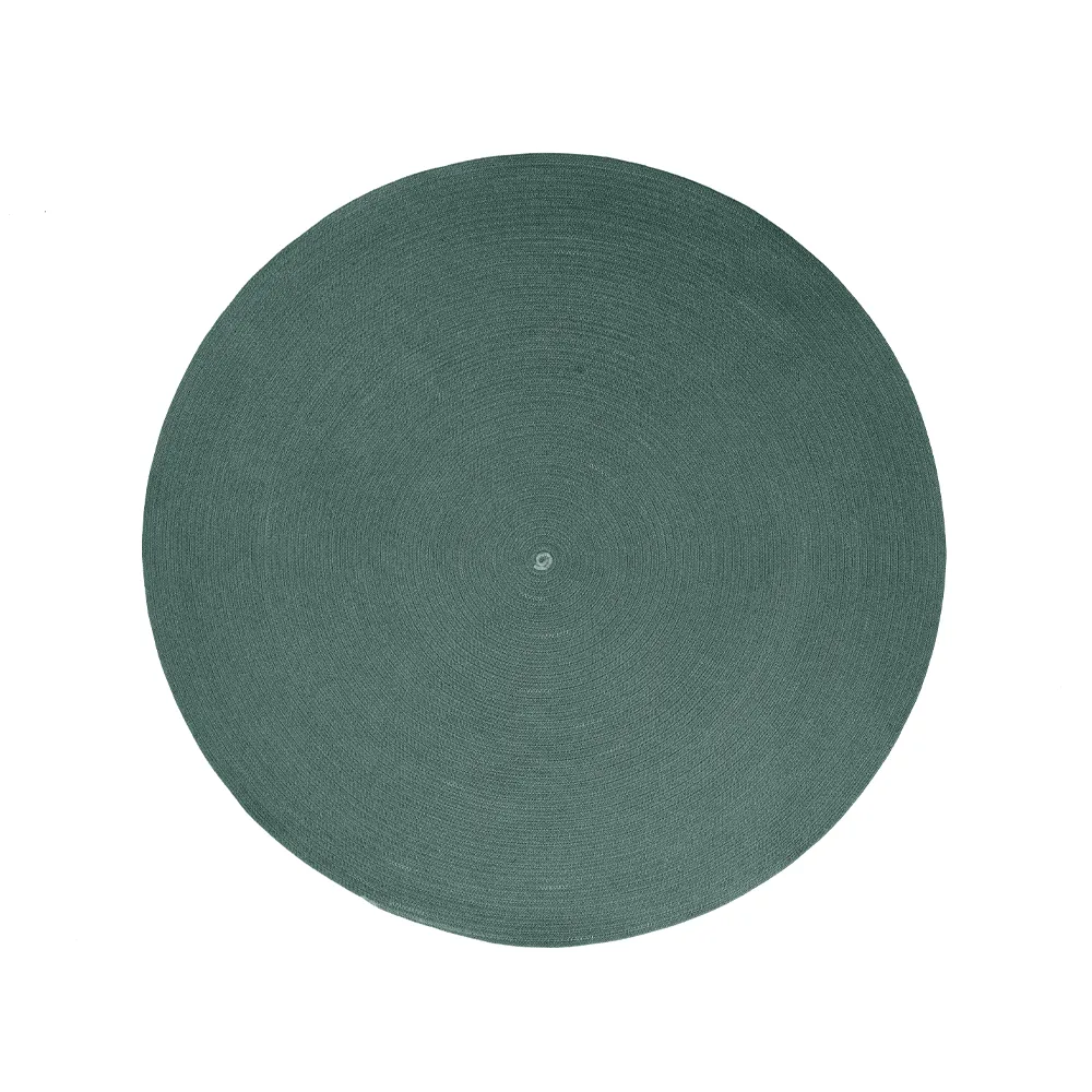 Tapis rond Circle, Dark green, Ø140cm Cane-line