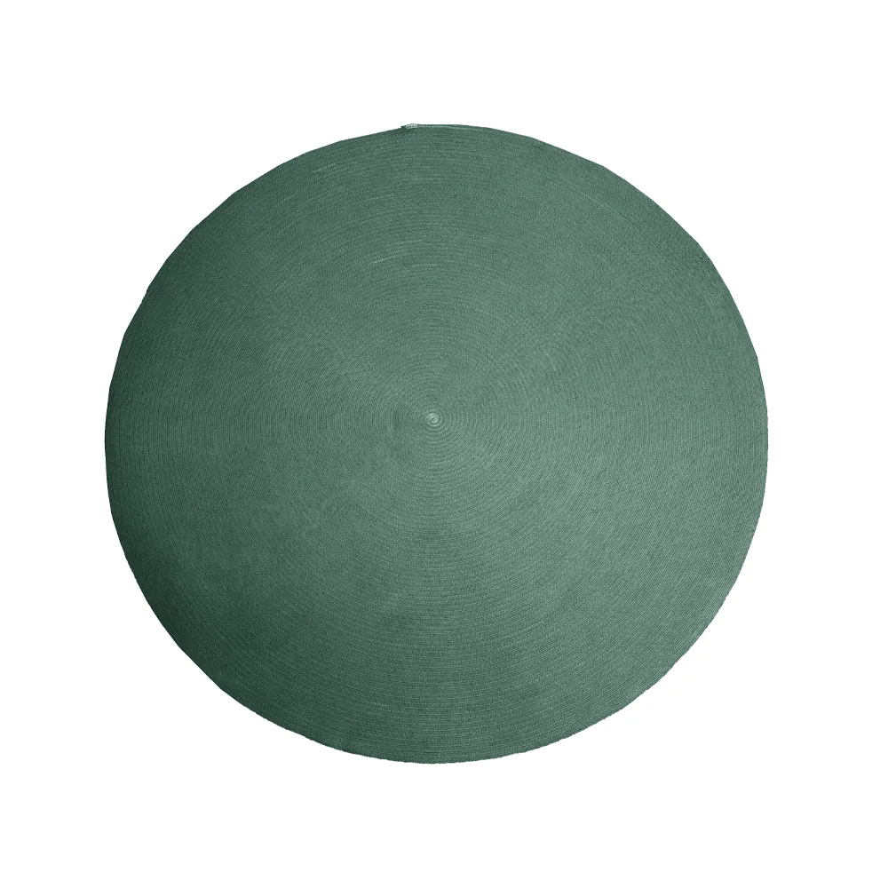 Tapis rond Circle, Dark green, Ø200cm Cane-line