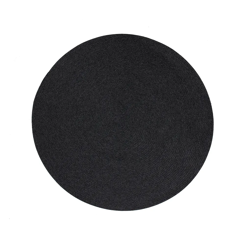 Tapis rond Circle, Dark grey, Ø140cm Cane-line