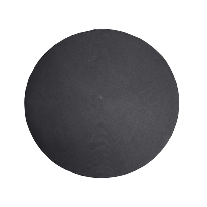 Tapis rond Circle - Dark grey, Ø200cm - Cane-line