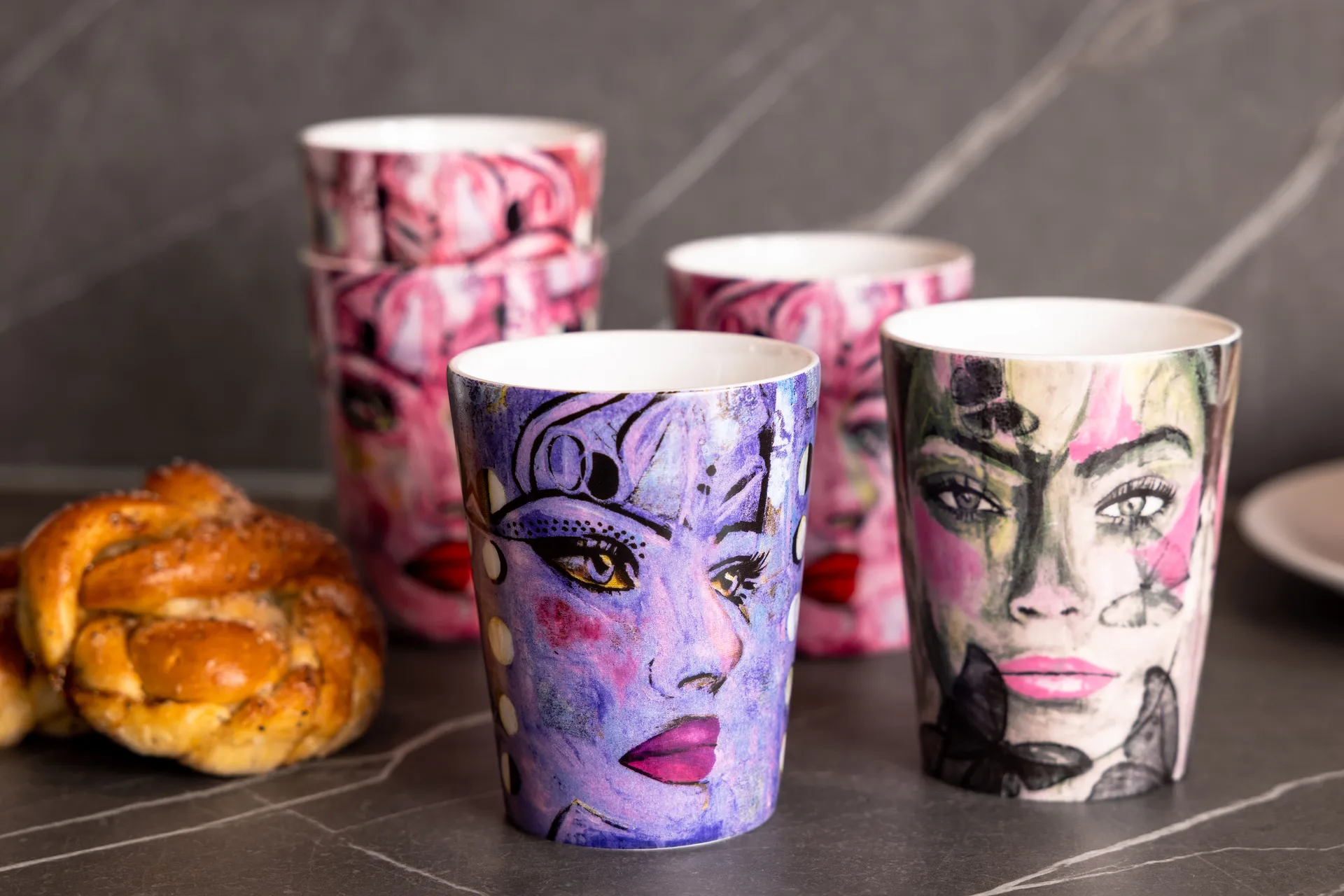 Mug Moonlight Queen 35 cl, Lavendel Carolina Gynning