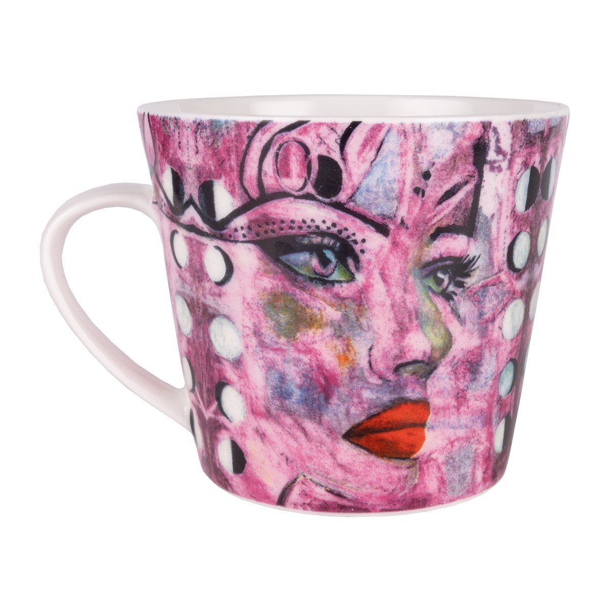 carolina gynning mug moonlight queen 40 cl pink