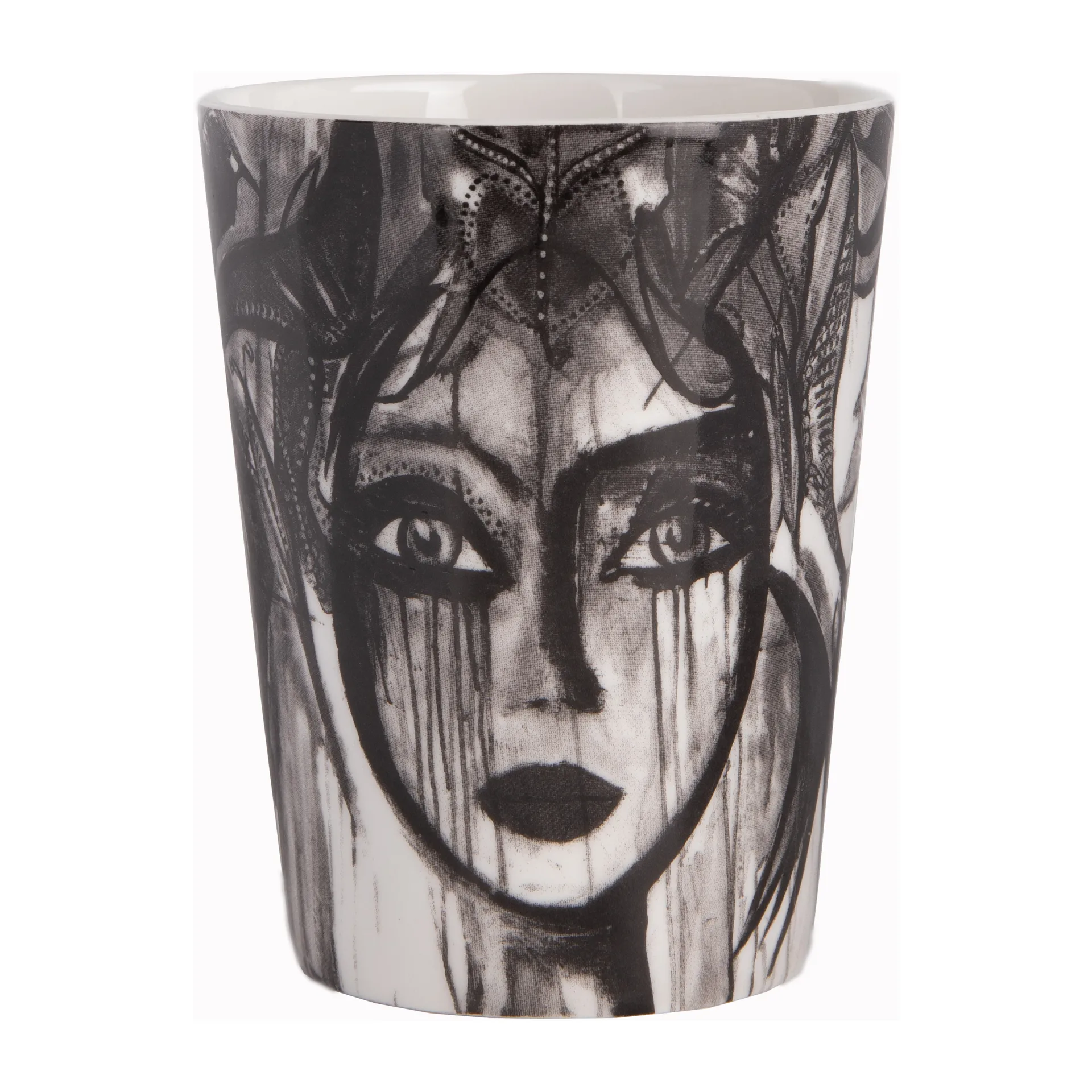 Mug Slice of Life B/W, 35 cl Carolina Gynning