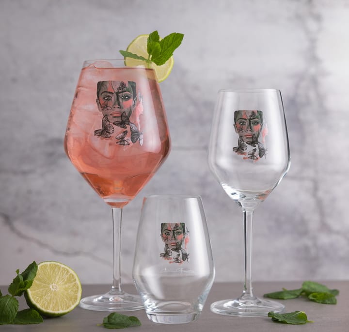 Verre à champagne Butterfly Queen, 30 cl Carolina Gynning