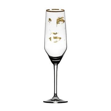 Verre à champagne Gold Edition Piece of Me - 30 cl - Carolina Gynning