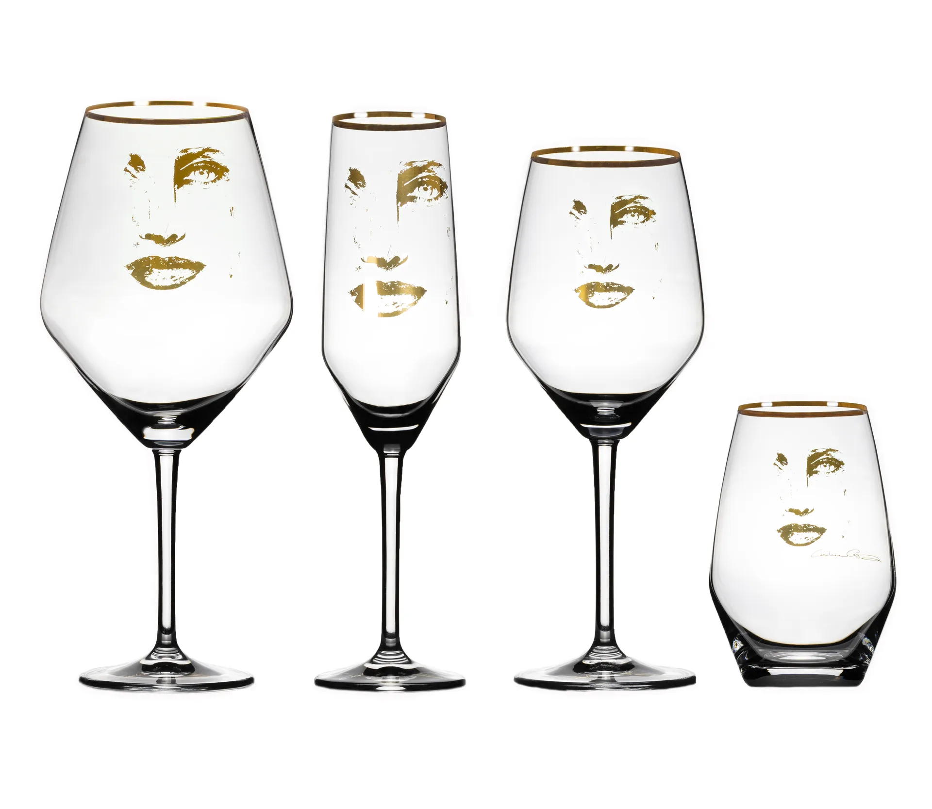 Verre à champagne Gold Edition Piece of Me, 30 cl Carolina Gynning