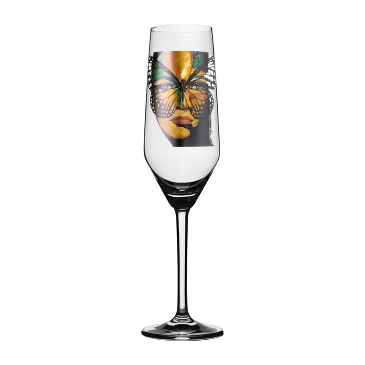 Verre à champagne Golden Butterfly 30 cl - Clear - Carolina Gynning