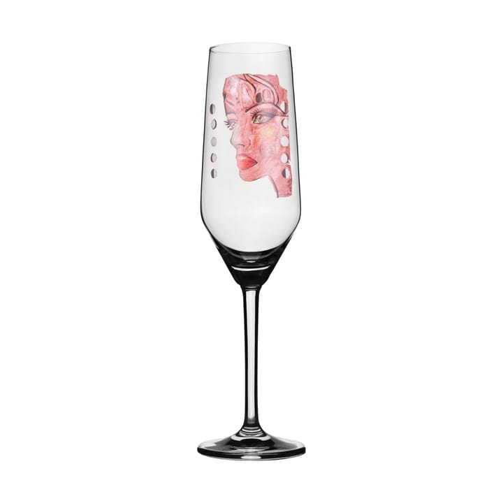 Verre à champagne Moonlight Queen 30 cl - Pink - Carolina Gynning