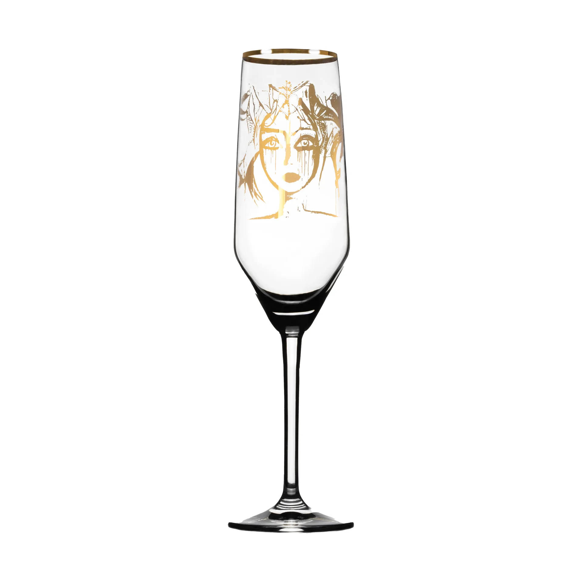 Verre à champagne Slice of Life Golden Edition, 30 cl. Carolina Gynning