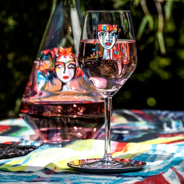 Verre à vin Butterfly Messenger, 75 cl. Carolina Gynning