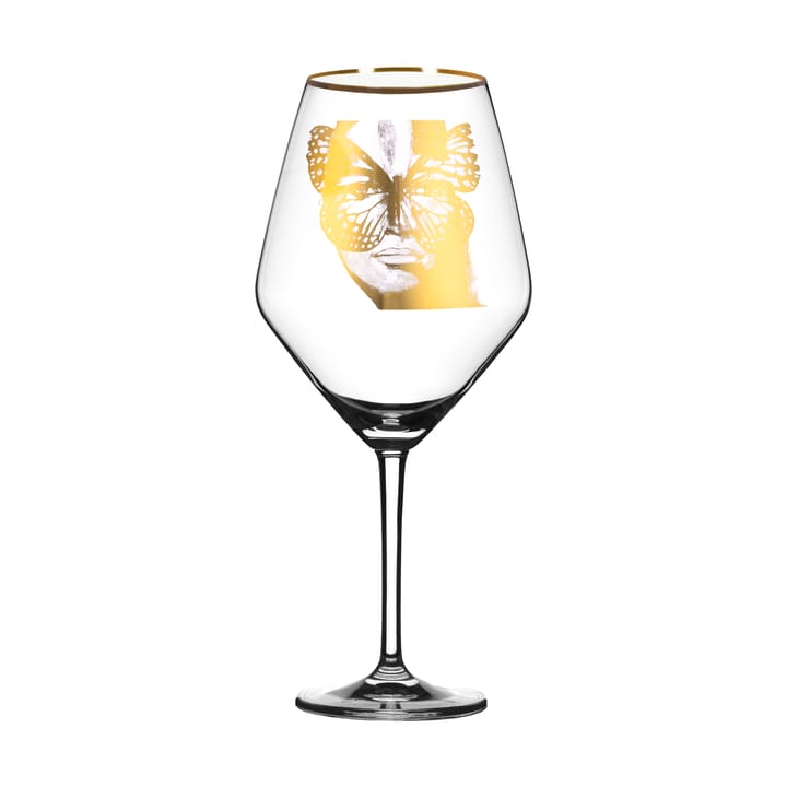 Verre à vin Golden Butterfly 75 cl - Gold - Carolina Gynning