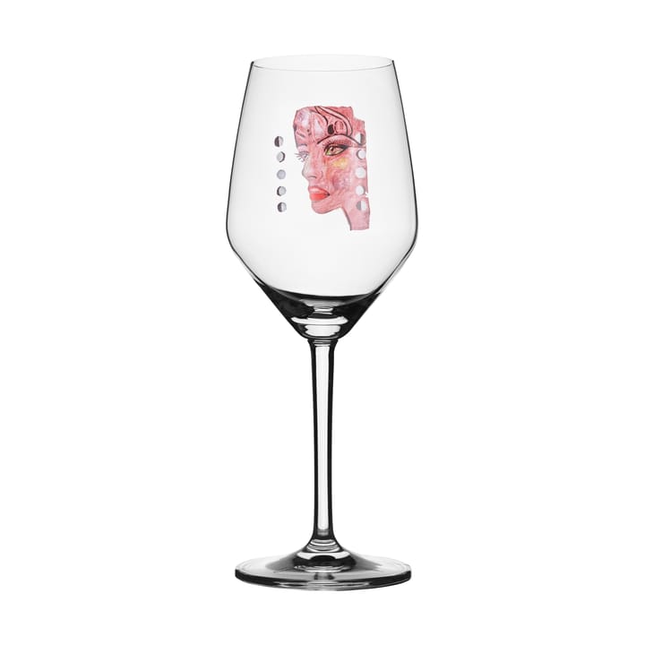 Verre à vin Moonlight Queen 40 cl - Pink - Carolina Gynning