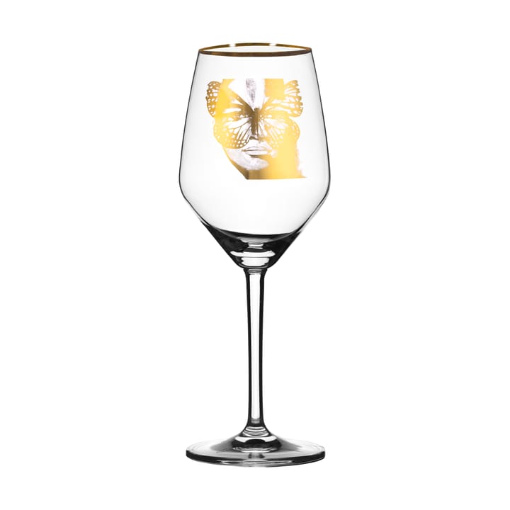 Verre à vin rosé Golden Butterfly 40 cl - Gold - Carolina Gynning