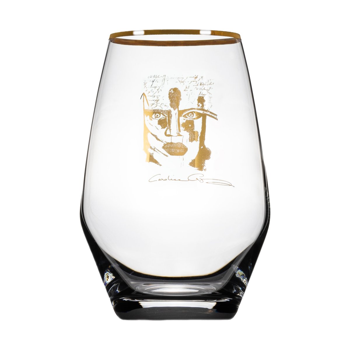 Carolina Gynning Verre Golden Dream 35 cl. | Design Scandinave | Verres à eau | Doré