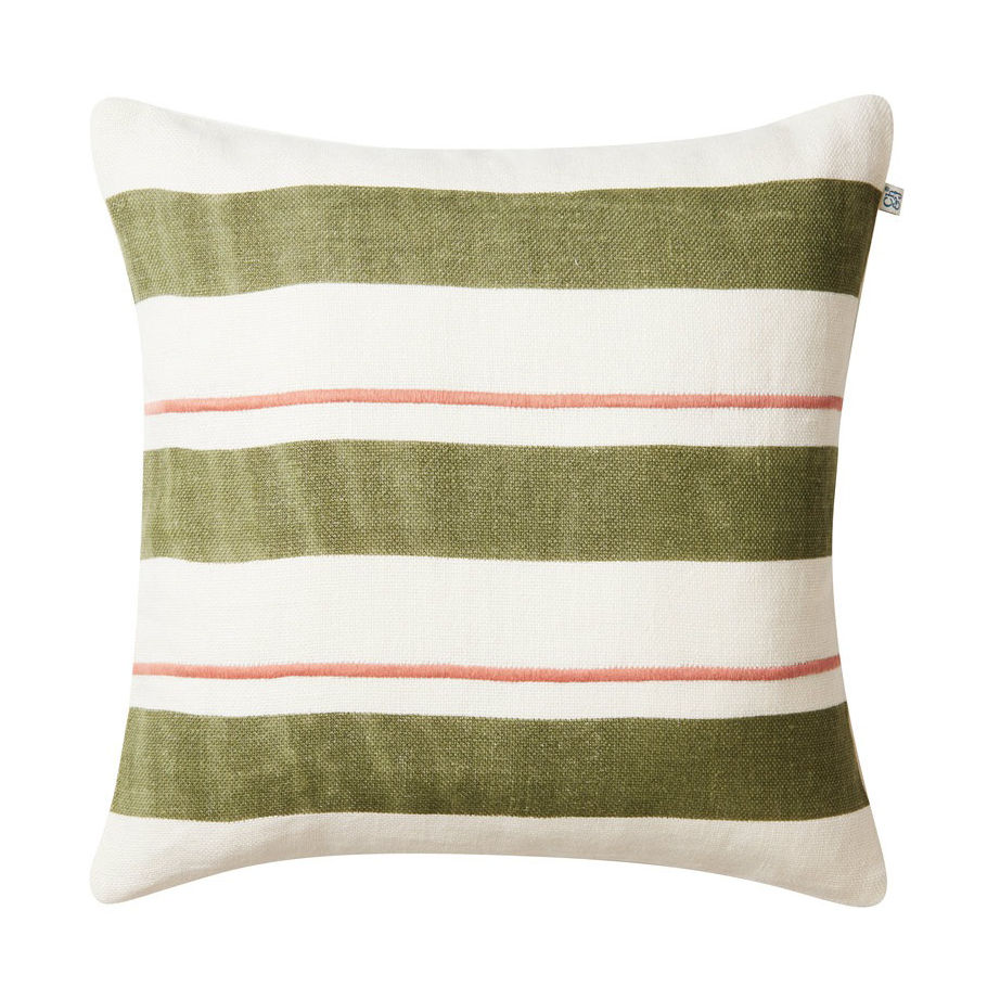 Chhatwal & Jonsson Coussin Assam 50x50 cm Cactus green-rose