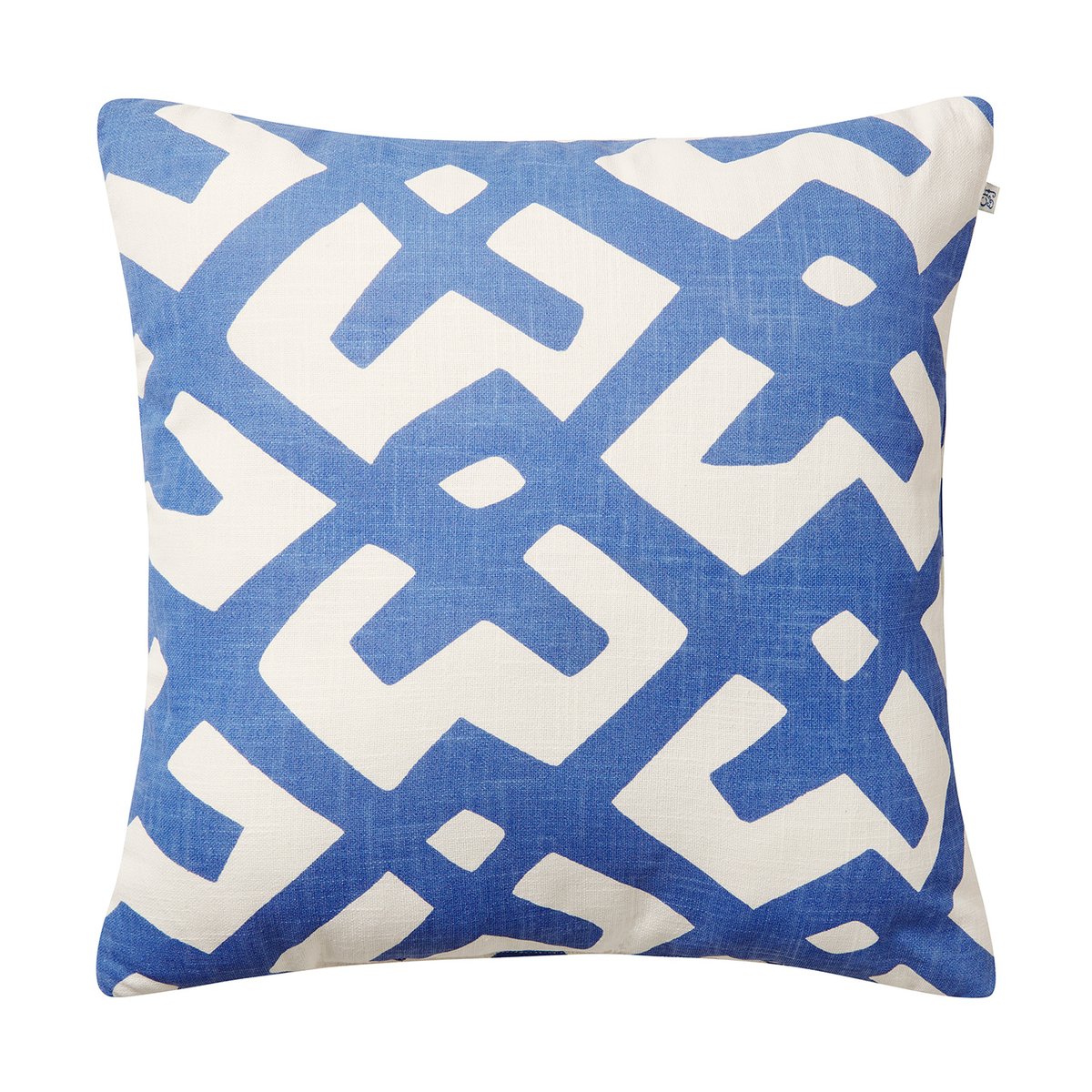 Chhatwal & Jonsson Coussin Dadra Riviera Blue | Design Scandinave | Coussins | Bleu