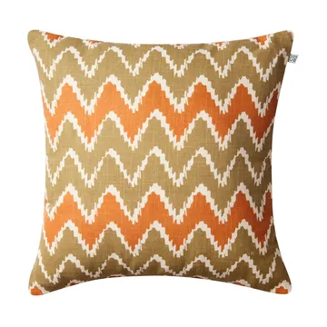 Coussin d'extérieur Ikat Bangalore 50x50 cm - Beige-apricot orange - Chhatwal & Jonsson