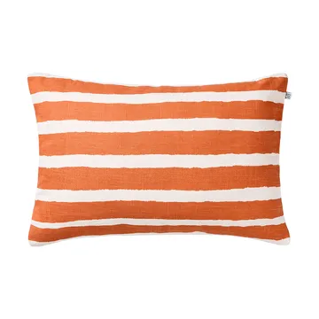 Coussin extérieur Block Stripe 40x60 cm - Apricot orange-off white - Chhatwal & Jonsson