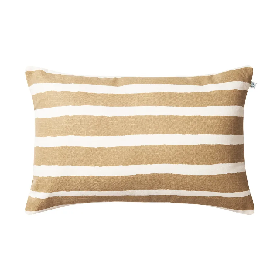 Coussin extérieur Block Stripe 40x60 cm, Beige-off white Chhatwal & Jonsson