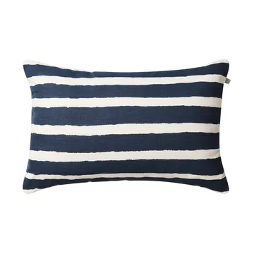 Coussin extérieur Block Stripe 40x60 cm - Blue-off white - Chhatwal & Jonsson
