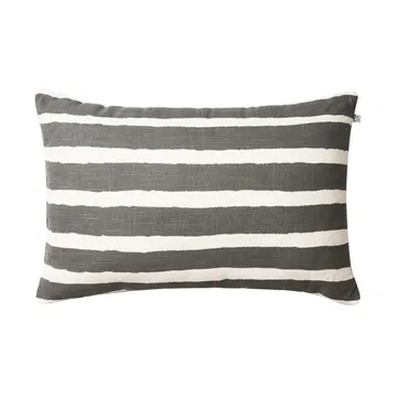 Coussin extérieur Block Stripe 40x60 cm - Grey-off white - Chhatwal & Jonsson