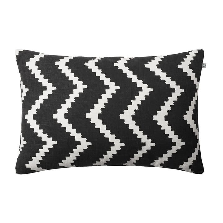 Coussin Ikat Sema - Black-off white - Chhatwal & Jonsson