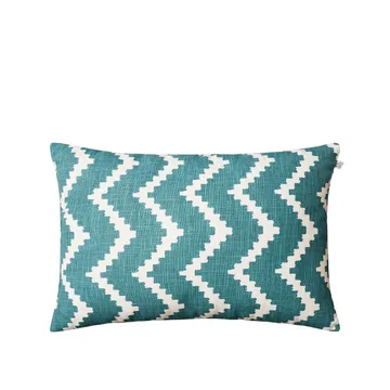 Coussin Ikat Sema - heaven blue/offwhite, 40 cm - Chhatwal & Jonsson