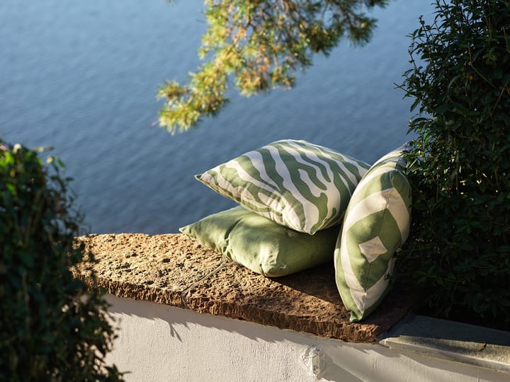 Coussin Impal Outdoor - Sage/off white, 50 cm - Chhatwal & Jonsson
