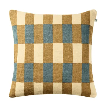 Coussin Marari - Khaki-Heaven Blue, 50x50 cm - Chhatwal & Jonsson