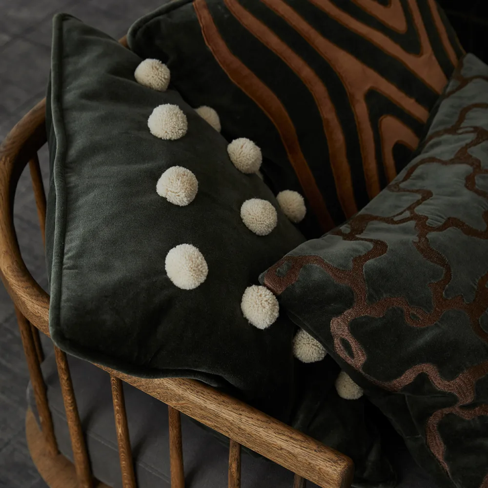 Coussin Shimla 50x50 cm, ivory Chhatwal & Jonsson