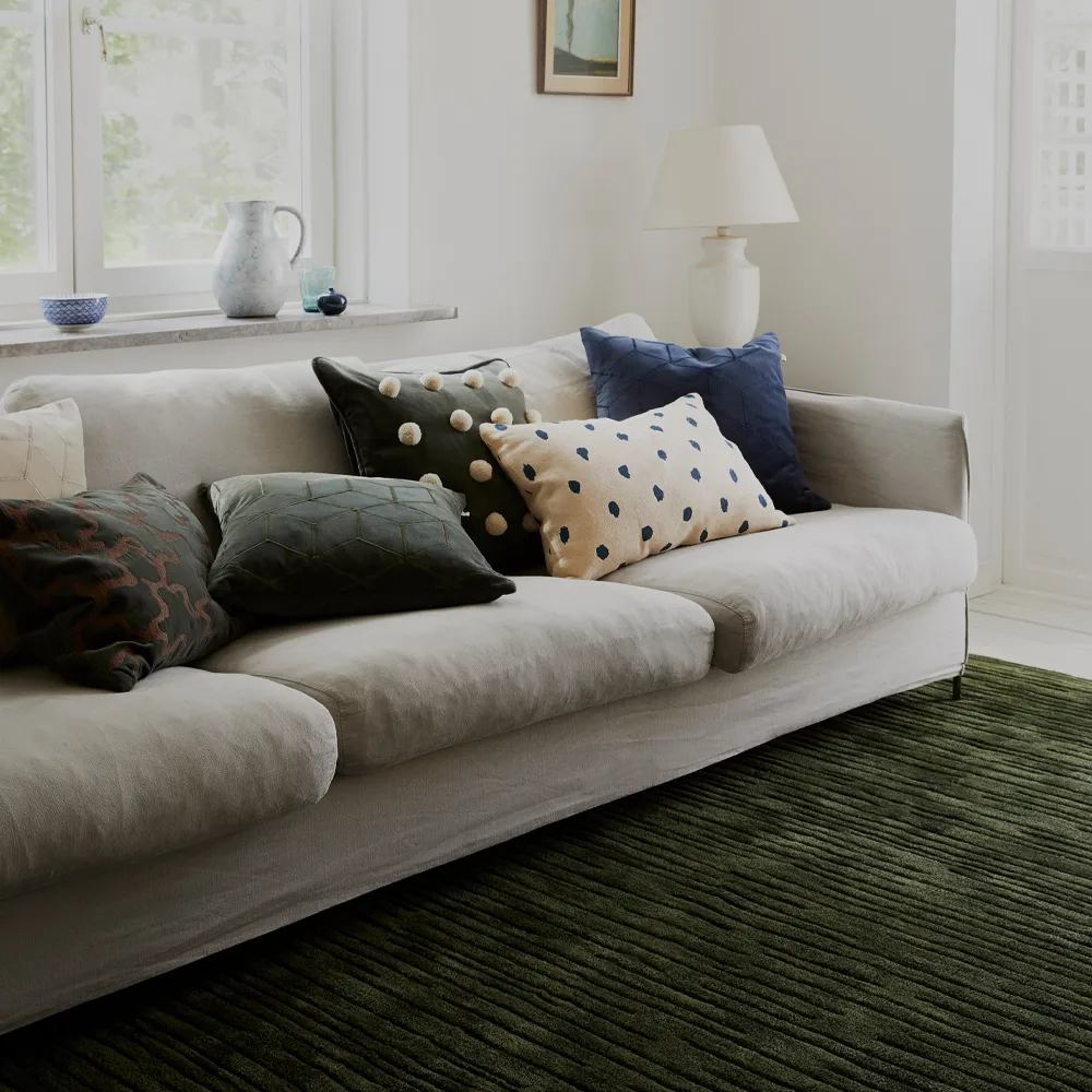 Coussin Shimla 50x50 cm, ivory Chhatwal & Jonsson