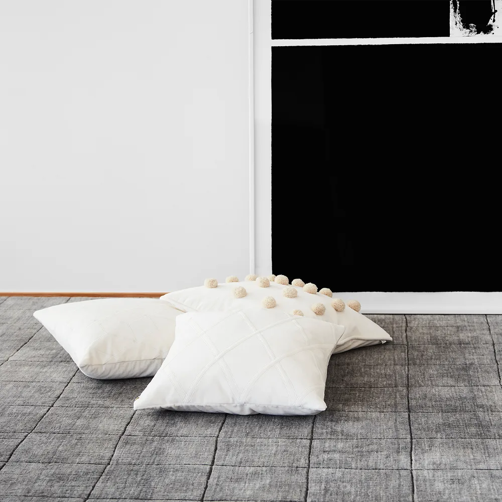 Coussin Shimla 50x50 cm, ivory Chhatwal & Jonsson