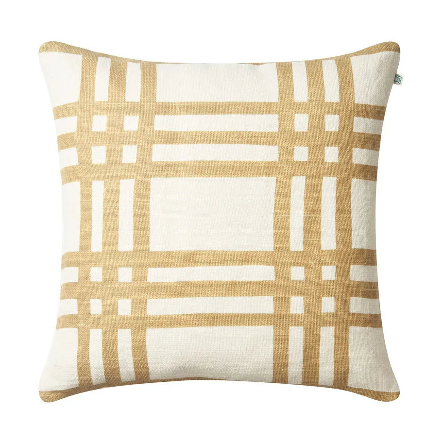 Coussin Shimla 50x50 cm, Khaki Chhatwal & Jonsson
