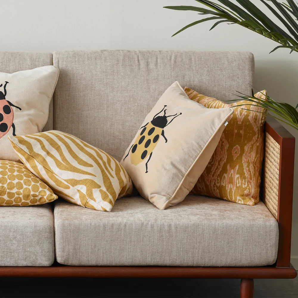 Coussin Zebra, 40x60, heaven blue, 60x40 cm Chhatwal & Jonsson