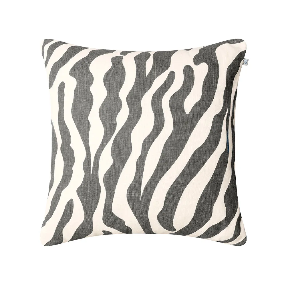 Coussin Zebra Outdoor 50x50 cm, Grey/offwhite, 50 cm Chhatwal & Jonsson