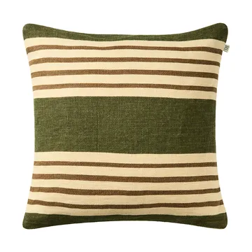Housse de coussin Aria - Cactus green-taupe, 50x50 cm - Chhatwal & Jonsson