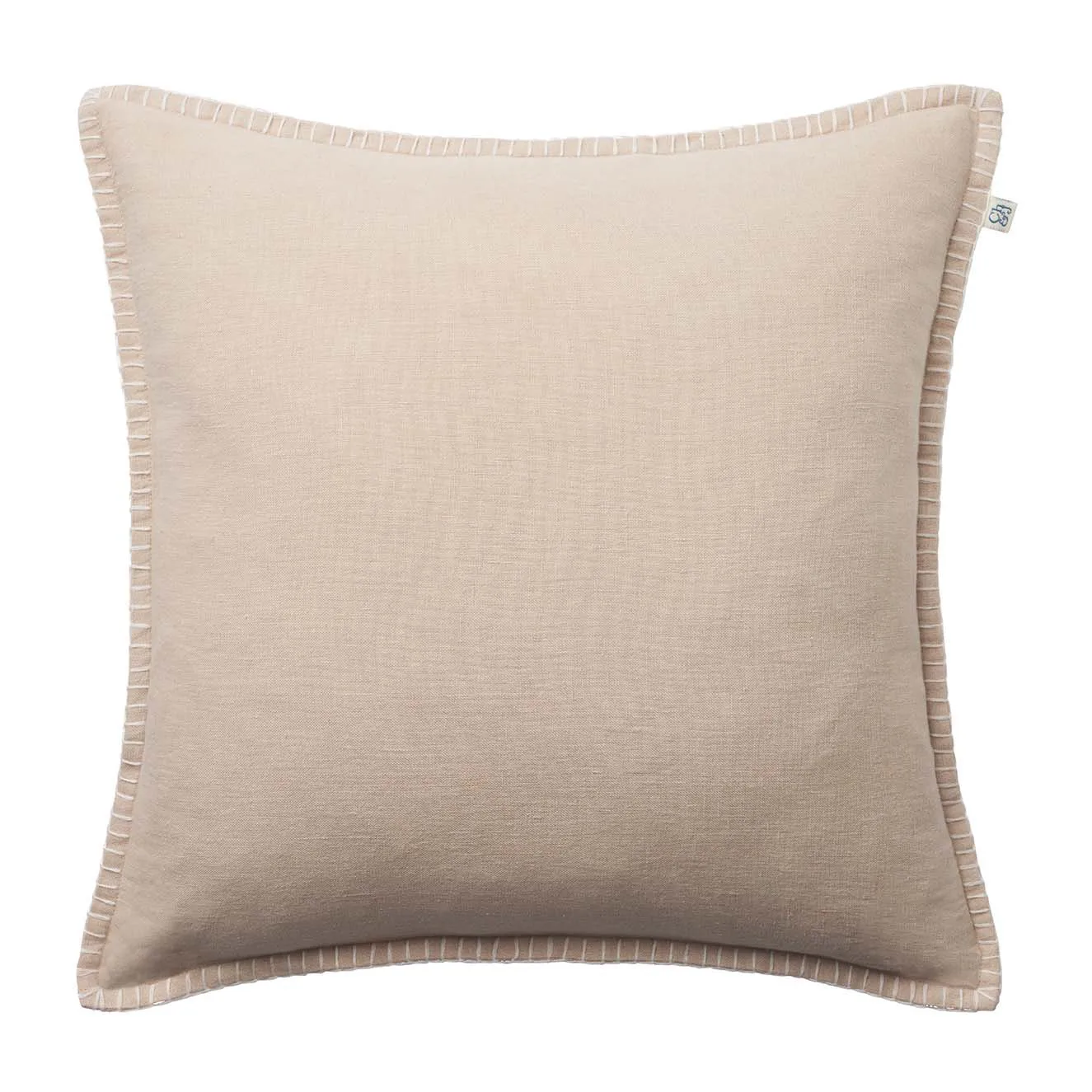 Housse de coussin Arun 50x50 cm, Hâlé-blanc cassé Chhatwal & Jonsson