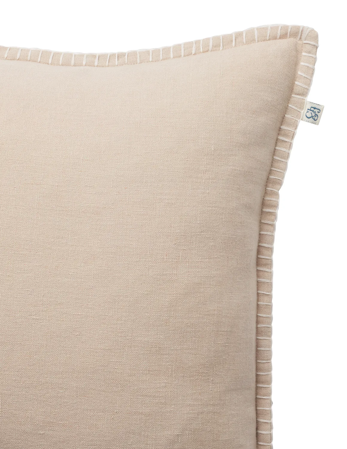 Housse de coussin Arun 50x50 cm, Hâlé-blanc cassé Chhatwal & Jonsson