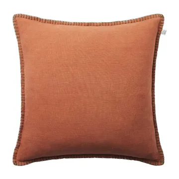 Housse de coussin Arun 50x50 cm - Terre cuite-vert forêt - Chhatwal & Jonsson
