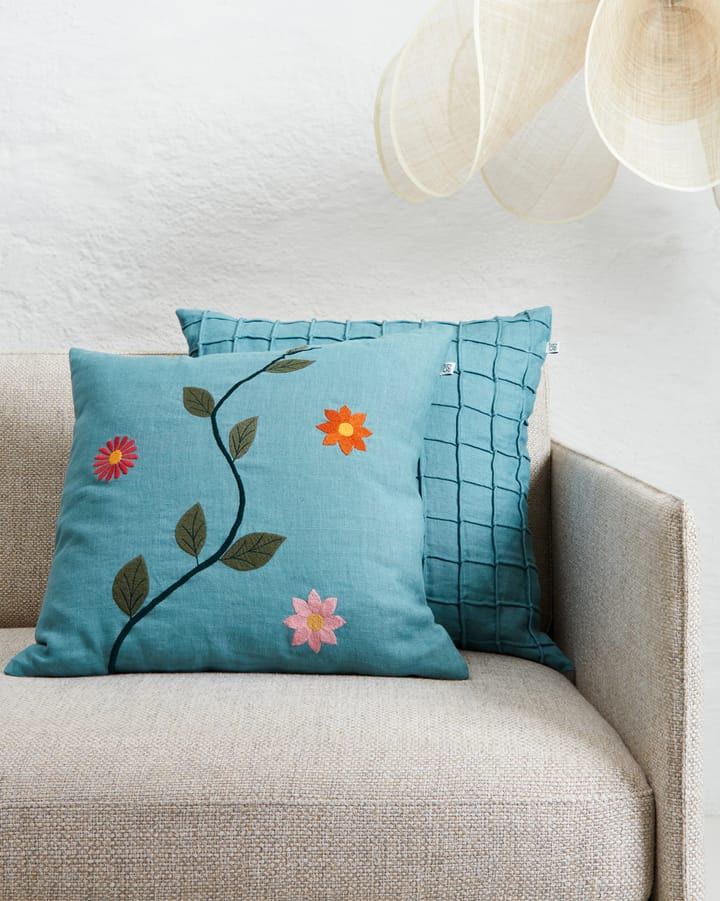 Housse de coussin Bloom 50x50 cm - Heaven Blue - Chhatwal & Jonsson