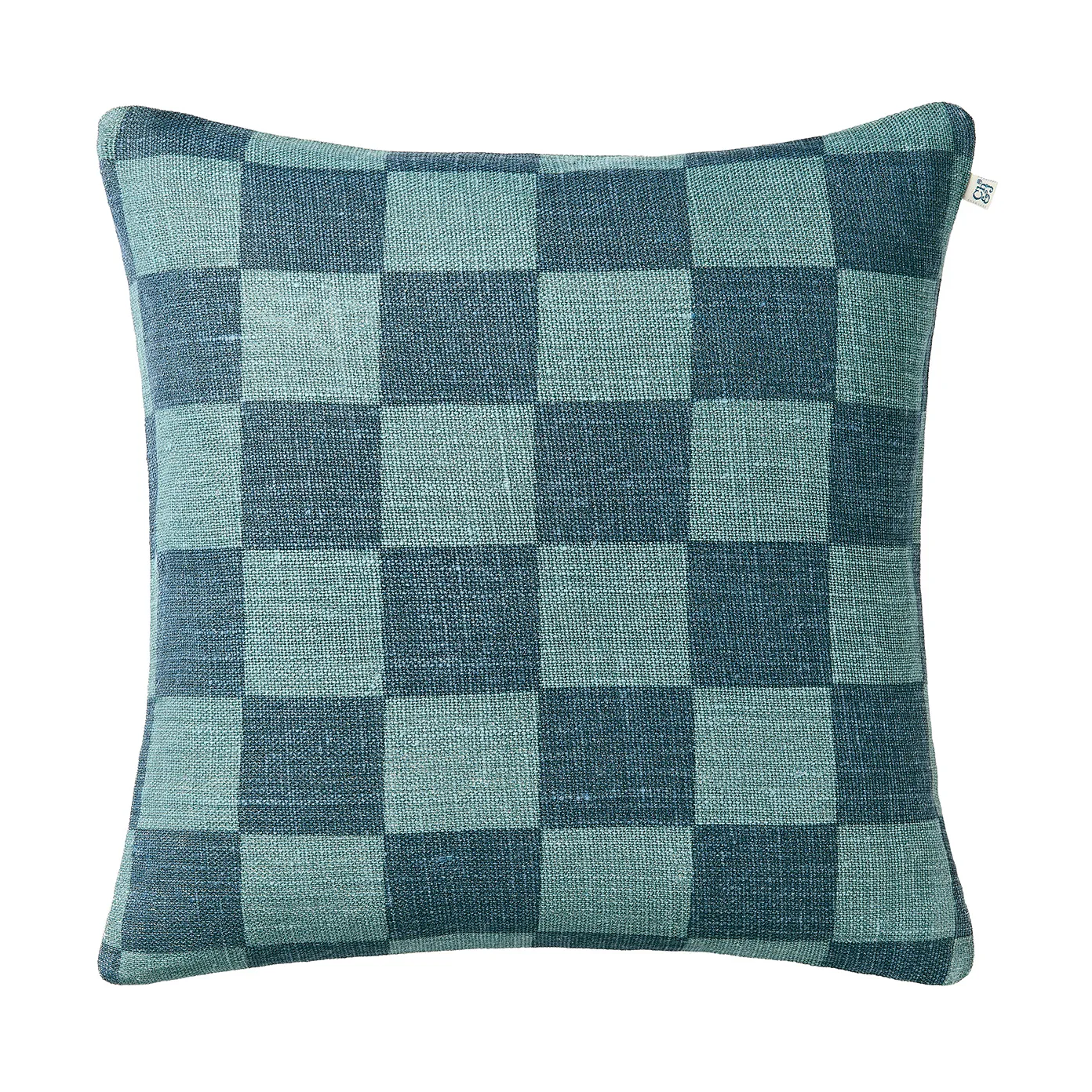 Housse de coussin Buffalo Check, Heaven blue-palace blue, 50x50 cm Chhatwal & Jonsson