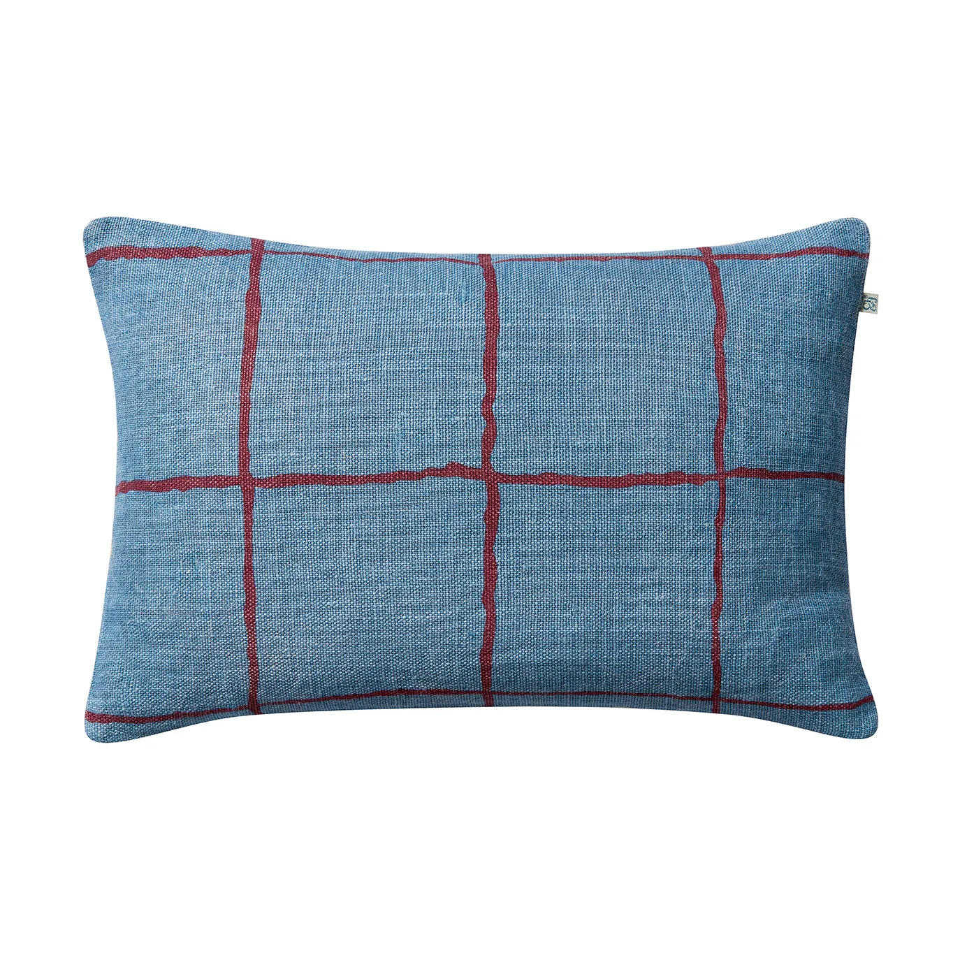 Housse de coussin Chakra 40x60 cm, Dusty blue-ruby Chhatwal & Jonsson
