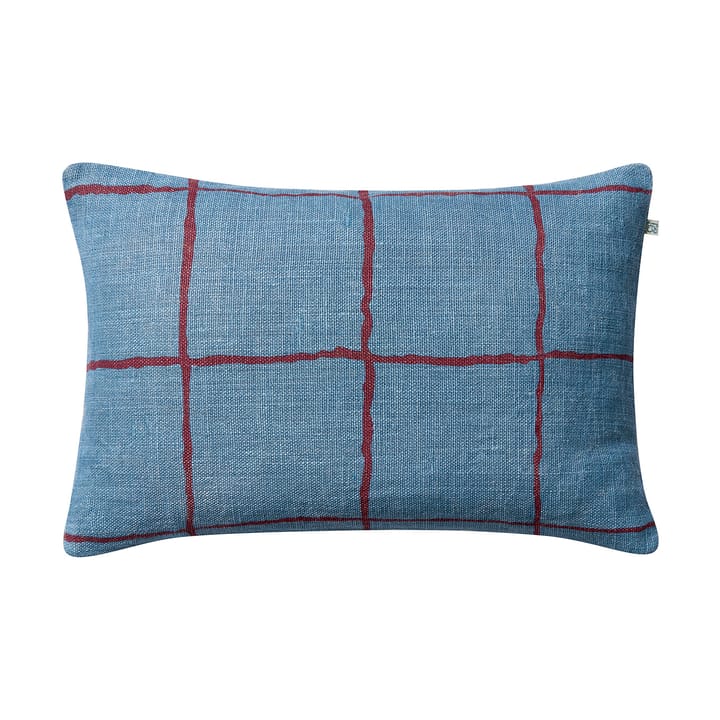 Housse de coussin Chakra 40x60 cm - Dusty blue-ruby - Chhatwal & Jonsson