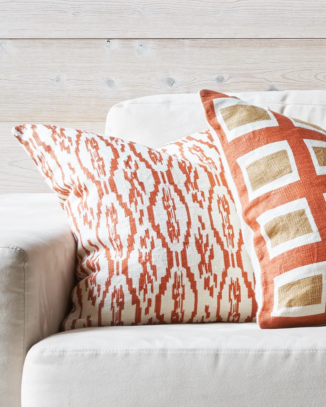 Housse de coussin Deccan 50x50 cm, Apricot Orange Chhatwal & Jonsson