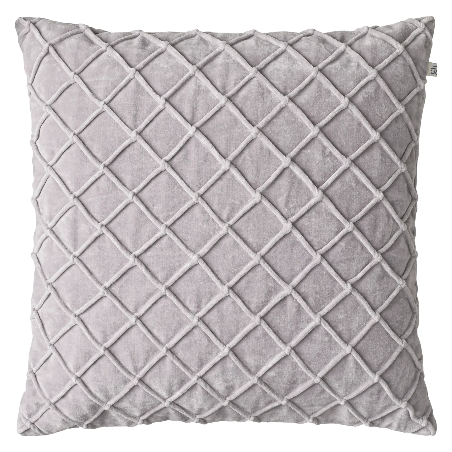 Housse de coussin Deva 50x50 cm, Gris argenté Chhatwal & Jonsson