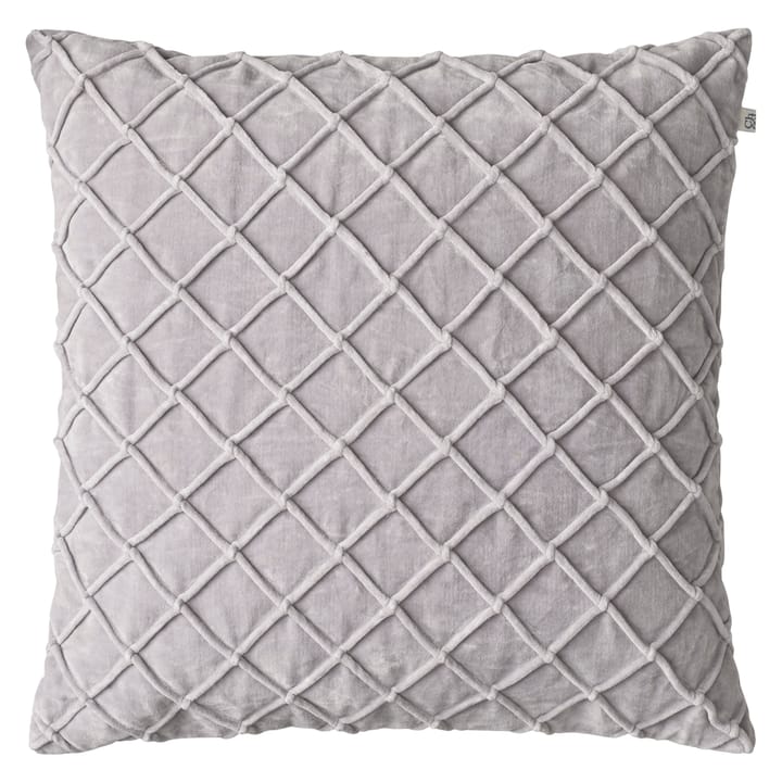 Housse de coussin Deva 50x50 cm - Gris argenté - Chhatwal & Jonsson