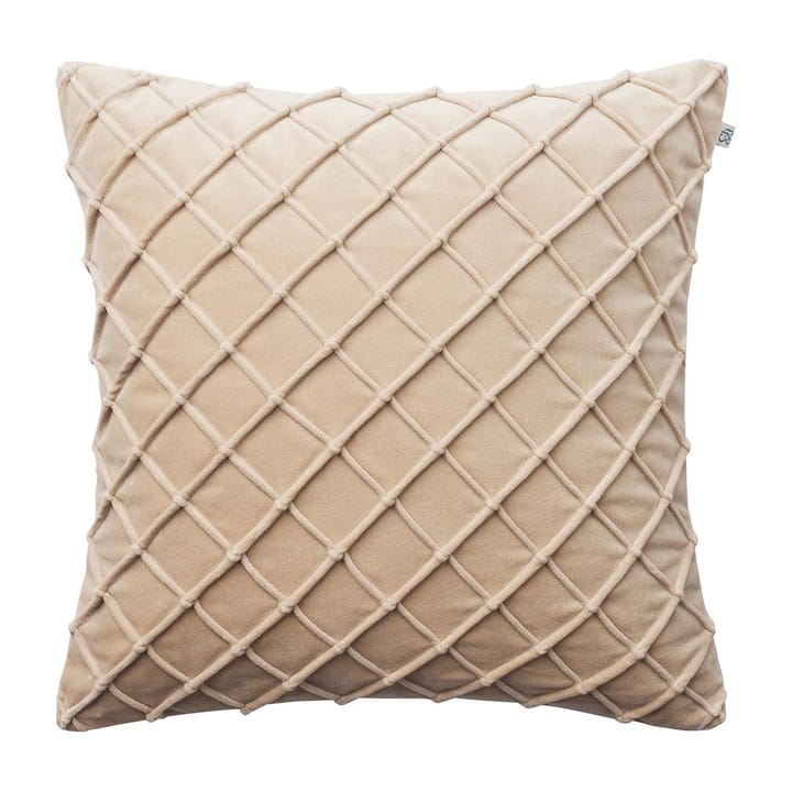 Housse de coussin Deva 50x50 cm - Hâlé - Chhatwal & Jonsson