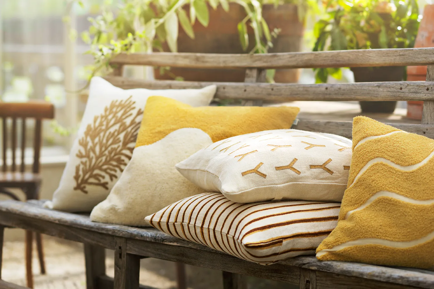 Housse de coussin Divan 50x50 cm, Khaki Chhatwal & Jonsson