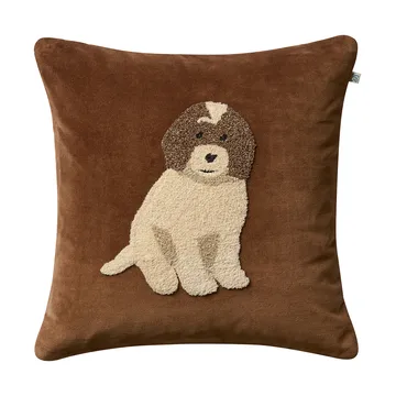 Housse de coussin Doodle 50x50 cm - Cognac - Chhatwal & Jonsson