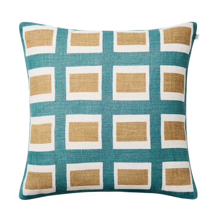 Housse de coussin Hira 50x50 cm - Heaven Blue/Khaki - Chhatwal & Jonsson